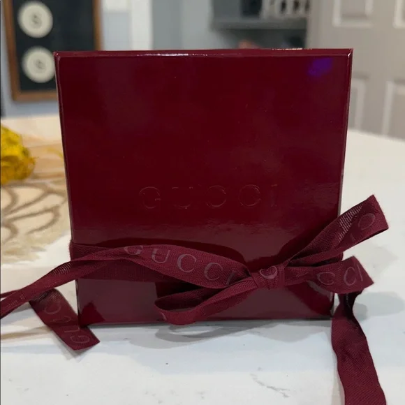 Gucci Black Bracelet with Gold Chain purchased 8/25/2025 - Picture 2 of 5